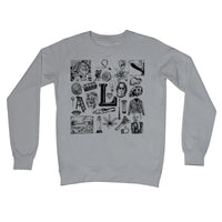L Crew Neck Sweatshirt