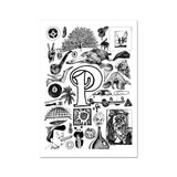 P Fine Art Print
