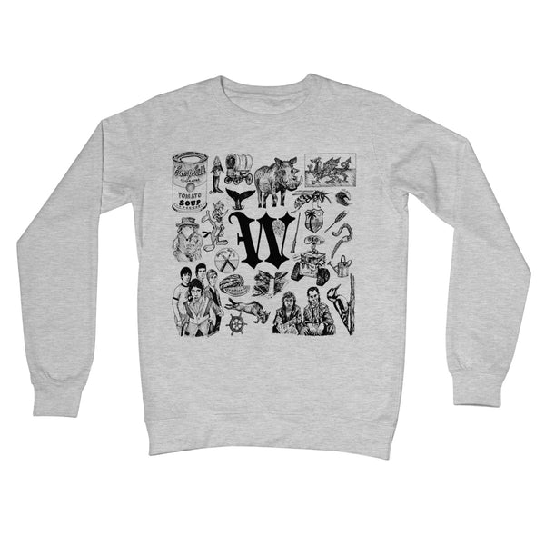 W Crew Neck Sweatshirt