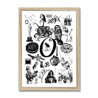 O Framed Print