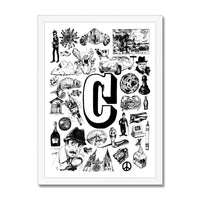 C Framed Print