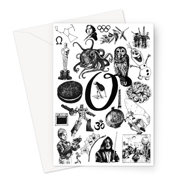 O Greeting Card