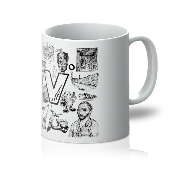 V Mug