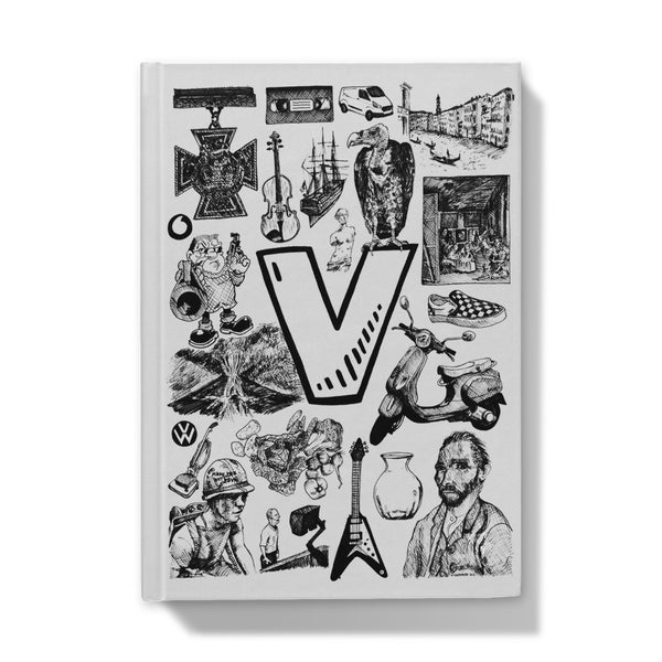 V Hardback Journal