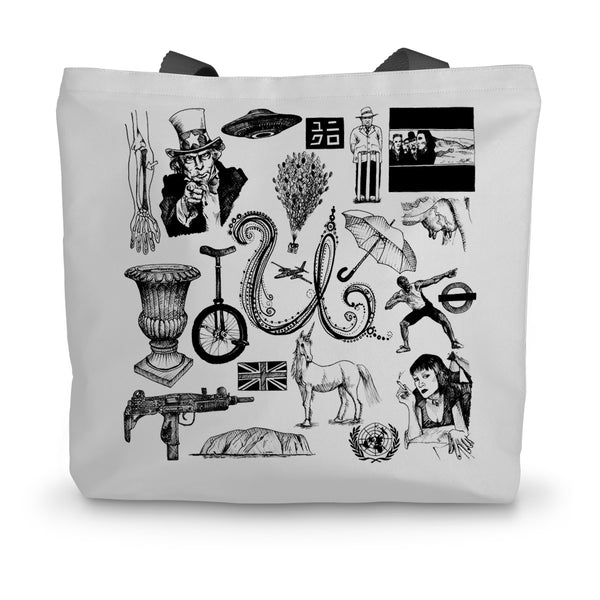 U Canvas Tote Bag