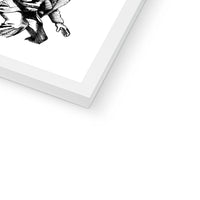 D Framed Print