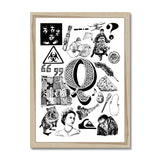 Q Framed Print