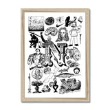 N Framed Print