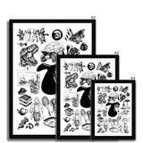 T Framed Print