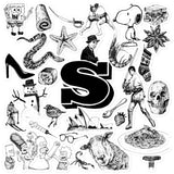 S Sticker