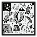 Q Framed Canvas