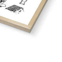 R Framed Print