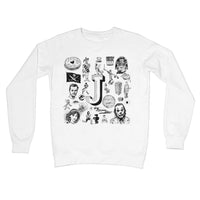 J Crew Neck Sweatshirt