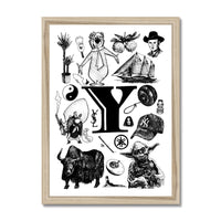 Y Framed Print