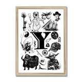 Y Framed Print