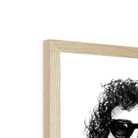 D Framed Print