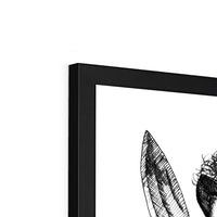 K Framed Print