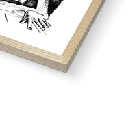 U Framed Print