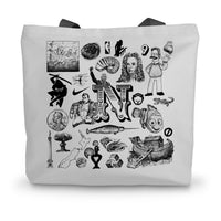 N Canvas Tote Bag
