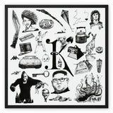 K Framed Canvas