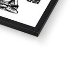 B Framed Print