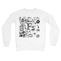 F Crew Neck Sweatshirt