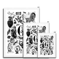 G Framed Print