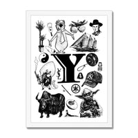 Y Framed Print