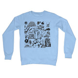 P Crew Neck Sweatshirt