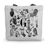 G Canvas Tote Bag