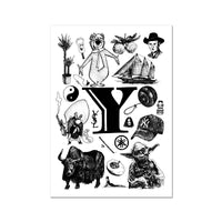 Y Fine Art Print
