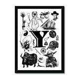 Y Framed Print