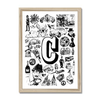 C Framed Print