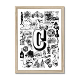 C Framed Print