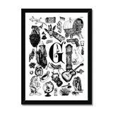 G Framed Print