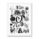 O Framed Print