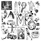 M Sticker