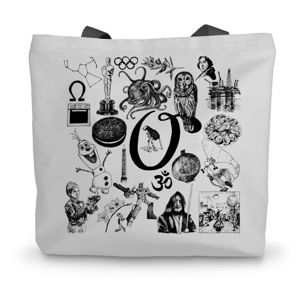 O Canvas Tote Bag