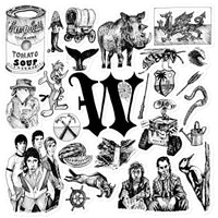 W Sticker