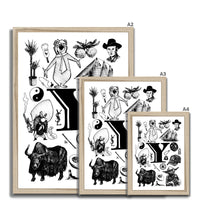 Y Framed Print