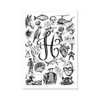 H Fine Art Print