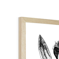 K Framed Print