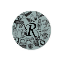 R Glass Chopping Board