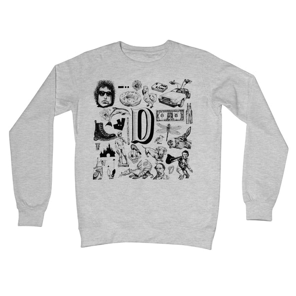 D Crew Neck Sweatshirt