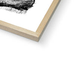 N Framed Print
