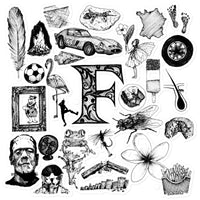F Sticker