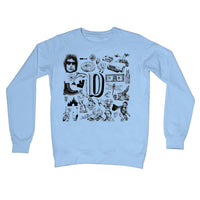 D Crew Neck Sweatshirt