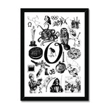 O Framed Print