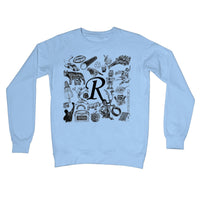 R Crew Neck Sweatshirt