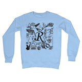 R Crew Neck Sweatshirt